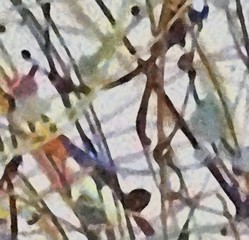 Vintage grunge background texture, abstract fancy oil pattern, shape colorful backdrop, simple design template in pastel color tones, close up macro concrete. HD wallpaper. Stock.