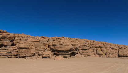 Siloli Desert, solidified lava of thousands of years, Potosi, Bolivia