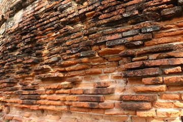 ancient temple in ayutthaya thailand