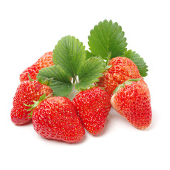 strawberry isolated over white background