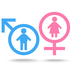 Gender symbol icons