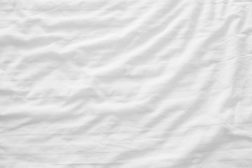 Fototapeta premium White linen background with copy space.