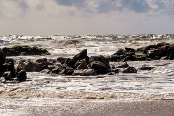  Phare de Contis, Zatoka Biskajska, Atlantyk, Francja © podlaski49
