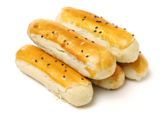 Chinese Cake on white background