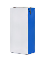 Blank drink carton package