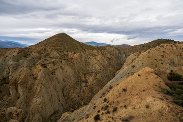 landscapes near the Ricaveral road (Almeria)