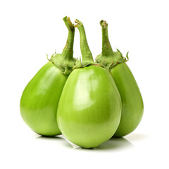 aubergine isolated on white background