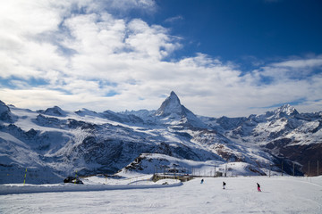 Paysage de montages - Zermatt - Suisse