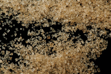 Brown sugar granules