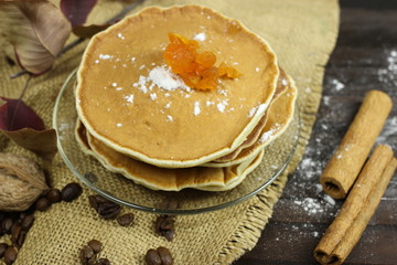 stack of pancakes 
