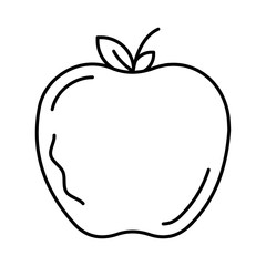 icon set for apple  , fruit  and food