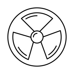icon set for nuclear  , radiation  and power