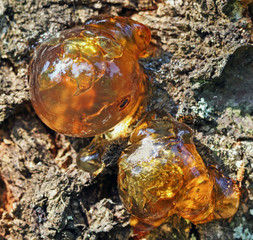 Two ball transparent resins
