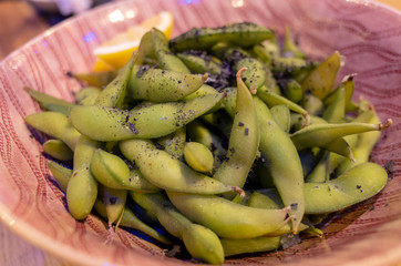 vegetables on a plate