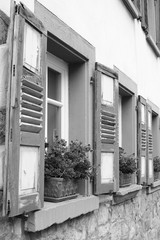 Alte Fenster, Nostalgie, old windows