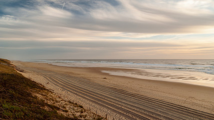 Mimizan, Zatoka Biskajska, Atlantyk, Francja © podlaski49