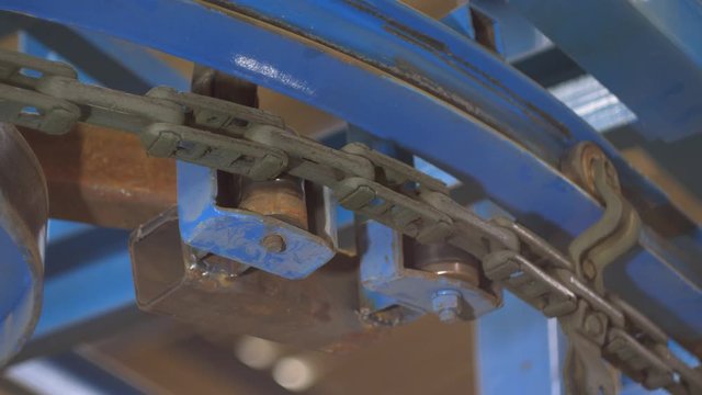 conveyor chain of industrial oven
