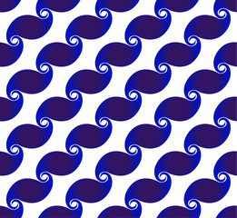 modern pattern blue and white