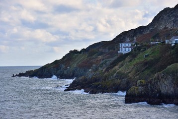 Fototapeta na wymiar view on the cliffs in ireland