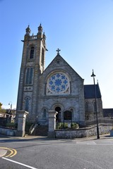 Fototapeta na wymiar church in howth dublin - ireland architecture