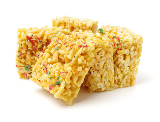 Chinese cuisine - Shaqima on white background