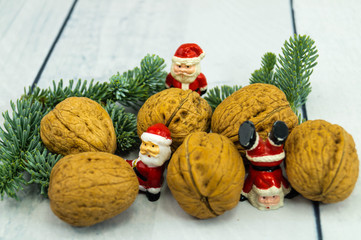 Wallnuss Weihnachten