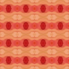 colorful seamless pattern with sandy brown, coral and firebrick colors