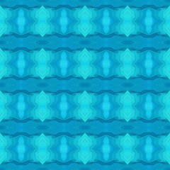 colorful seamless pattern with light sea green, bright turquoise and dark turquoise colors