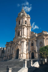 Fototapeta na wymiar Modica, Saint George Cathedral