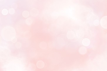 abstract pink background with bokeh - obrazy, fototapety, plakaty