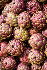 Artichokes in Roma's market of Testaccio