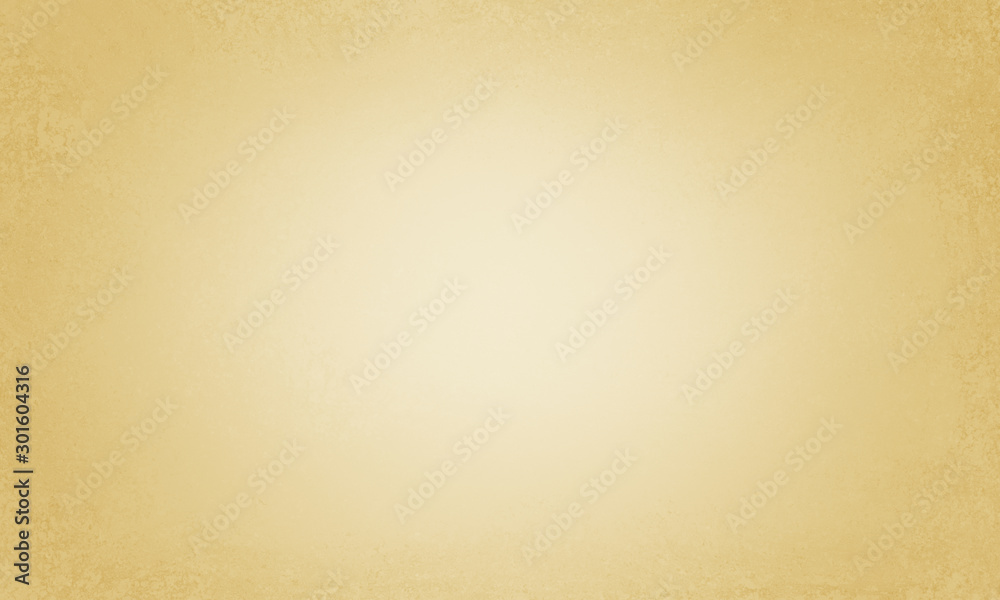 Canvas Prints gold background texture with pastel border with soft white center in abstract yellow gold paper illu