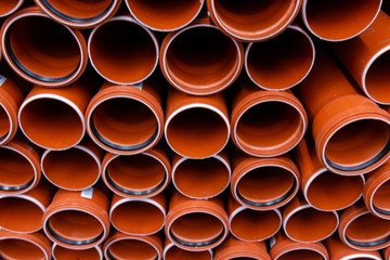 plastic pipes for laying communications