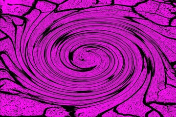 pink digital cracked swirl