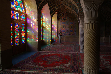 Fototapeta na wymiar Muzułmanka w meczecie