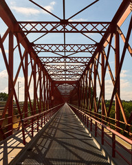 Queen Amelia Bridge in Santarém, Portugal