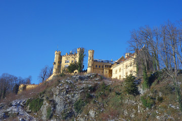 Fototapeta na wymiar Hohenschwangau castle