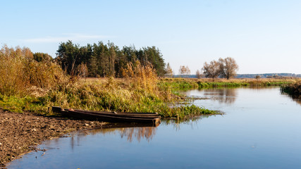 Wieś nad Narwią, Wiejski krajobraz Podlasia © podlaski49