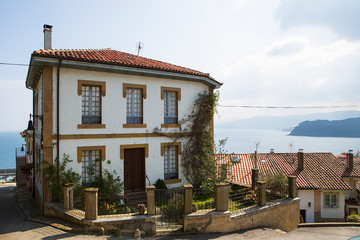 Lastres,Spain,3,2016; One of the most beautiful villages in Asturias,where televesion series have been shot.