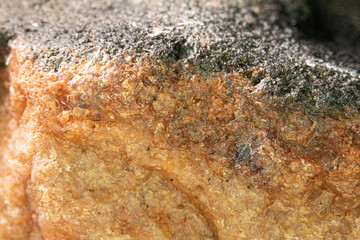 Orange Citrine Yellow Quartz Crystal Close Up 