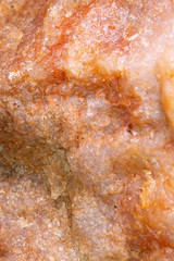 Fototapeta premium Orange Citrine Yellow Quartz Crystal Close Up 