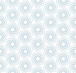 Seamless linear pattern in blue color.