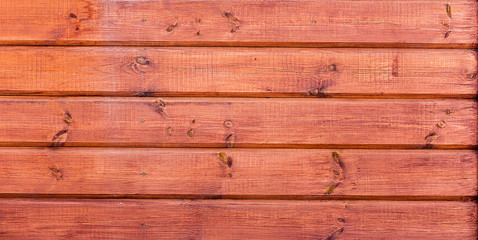 Obraz premium Old grungy wooden planks background in orange color. Abstract background and texture for design. Background for presentation.
