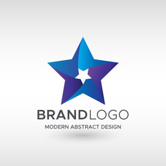 Obraz premium Luxury Star logo designs template,Modern Elegant Star logo designs. For Corporate or Business Branding