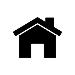 House icon, logo isolated on white background
