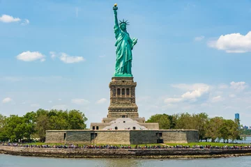 Deurstickers Vrijheidsbeeld Statue of Liberty 