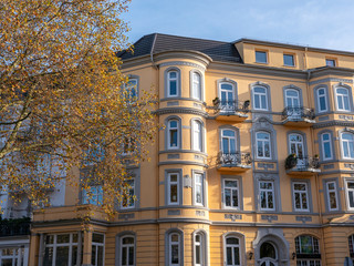 Fototapeta premium Altbaugebäude in Hamburg, Deutschland