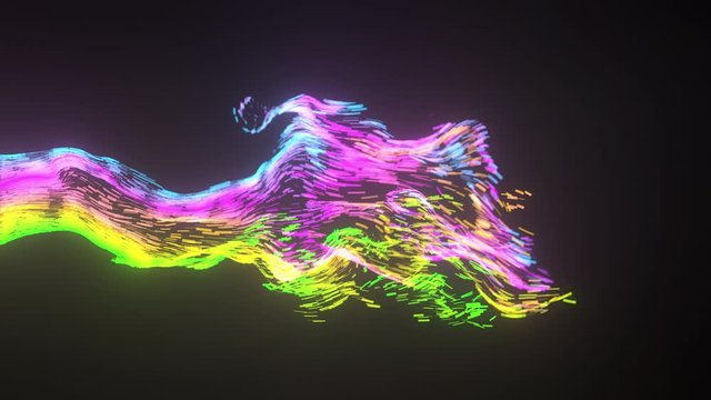Abstract background for blog, business presentations, screensavers, video on the Internet. 4k