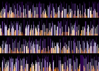 Colorful Number 'pi' Data Visualisation Art Computational Generative illustration