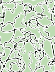 Shady Lawn seamless pattern